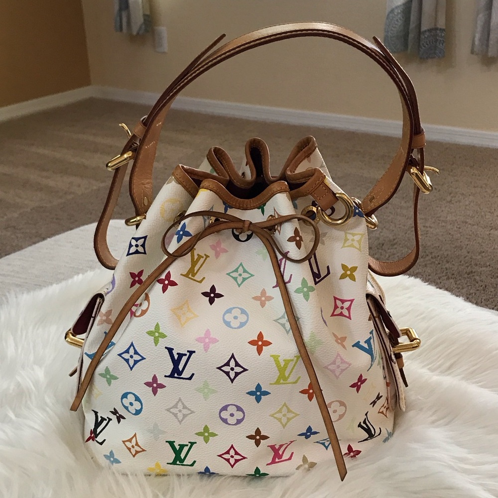 Louis Vuitton Multicolor Monogram Noe Shoulder Bag